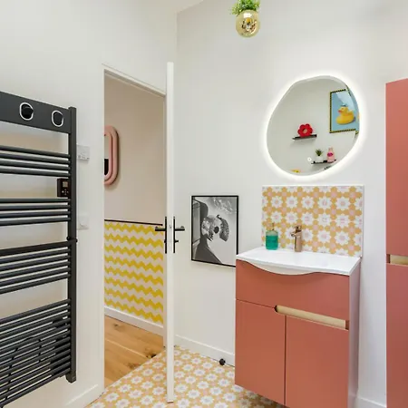 Apartment Relais Cocorico - Cocon Proche Tour Eiffel Avec Baignoire Balneo *